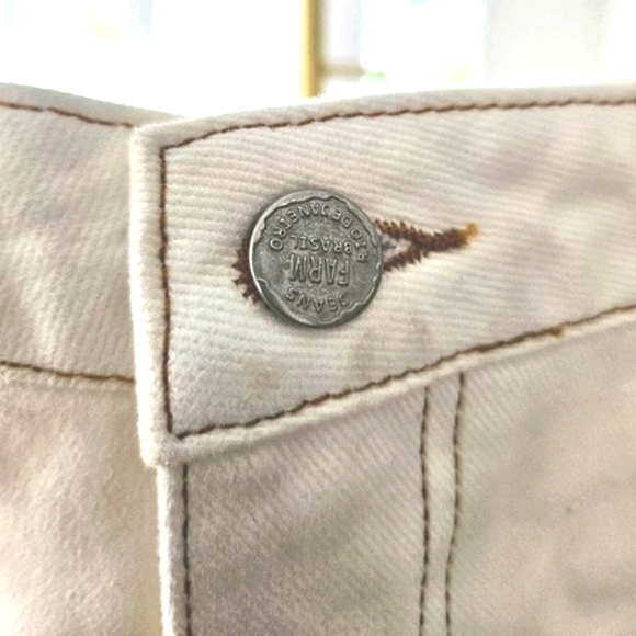 NWT Farm Rio Embroidered Floral Twill Shorts Size:L *RARE* - Picture 8 of 12